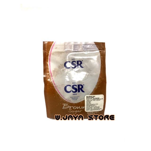 CSR BROWN SUGAR GULA MERAH TEBU 500g