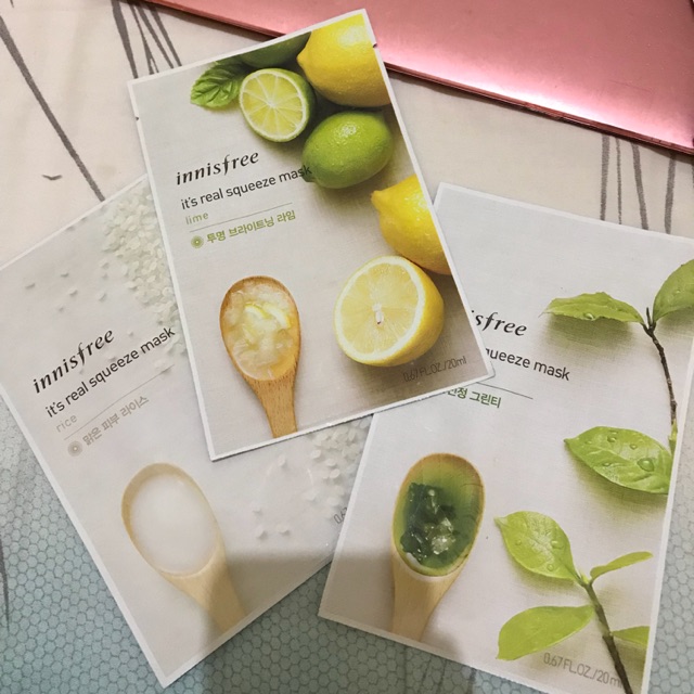 Innisfree sheet mask
