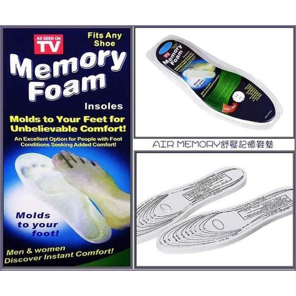 Sol Sepatu Memory FoamShoe Memory Foam Insoles