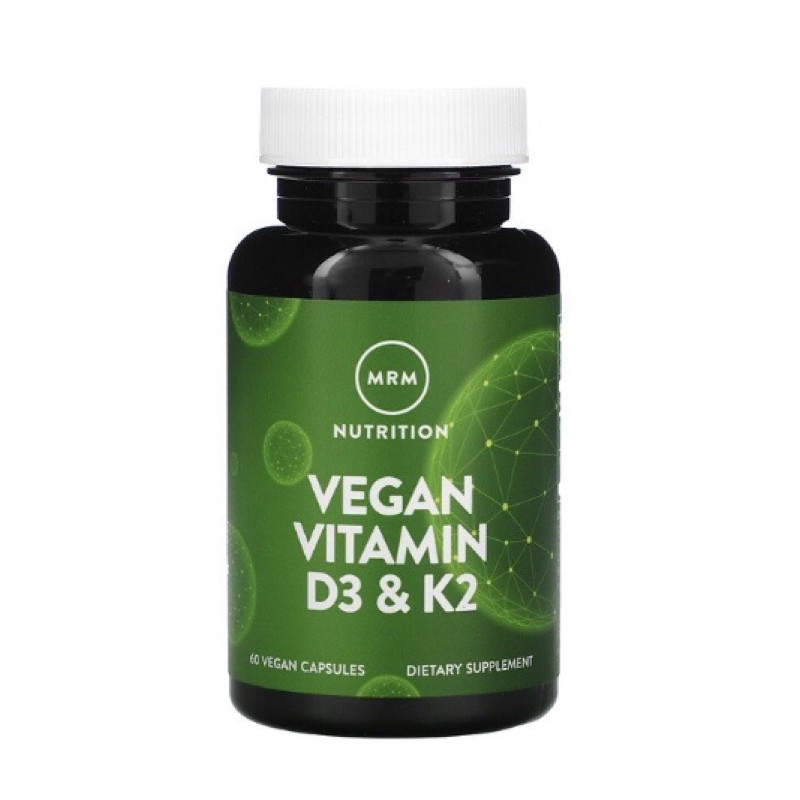 MRM Nutrition Vegan Vitamin D3 & K2