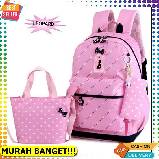 Tas Gradasi Import Model Terbaru/Tas Sekolah Import Korea/Tas Anak Sekolah Sd Smp Sma/Tas Sekolah Mo