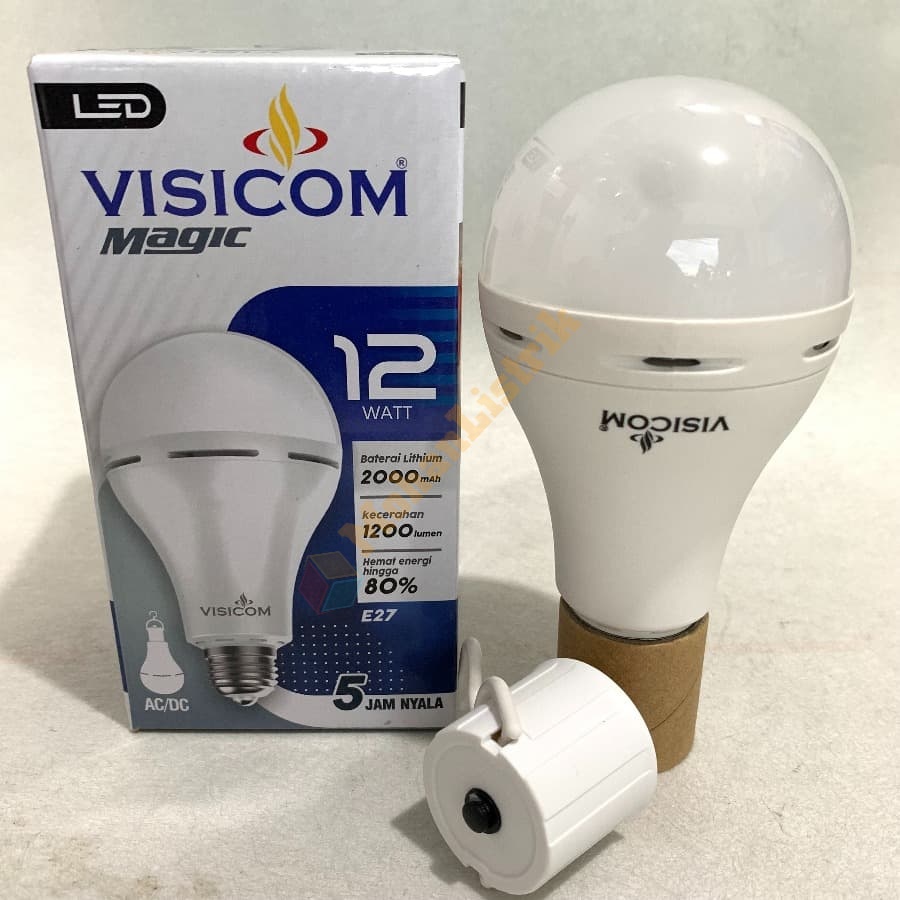 LAMPU LED EMERGENCY VISICOM 12 W LED EMERGECY VISICOM 12 WATT