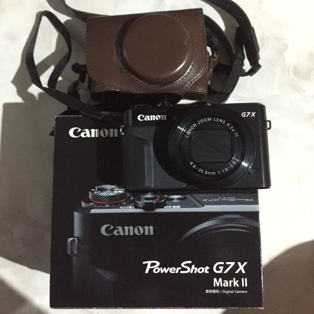 Canon powershot g7x mark II Bekas