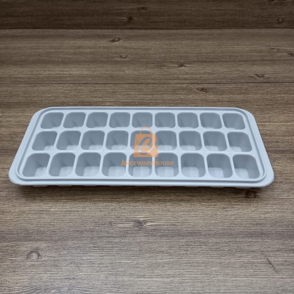 Cetakan es batu sekat 27  / cetakan es segi / cetakan es batu plastik / ice tray Asvita