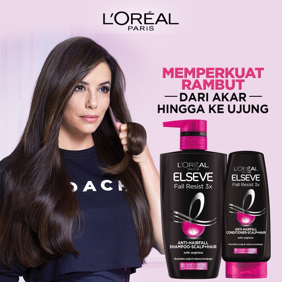 L'Oreal Paris Fall Resist 3x Conditioner Hair Care 155ml - LOREAL Conditioner (Perawatan Untuk Rambut Mudah Rontok)