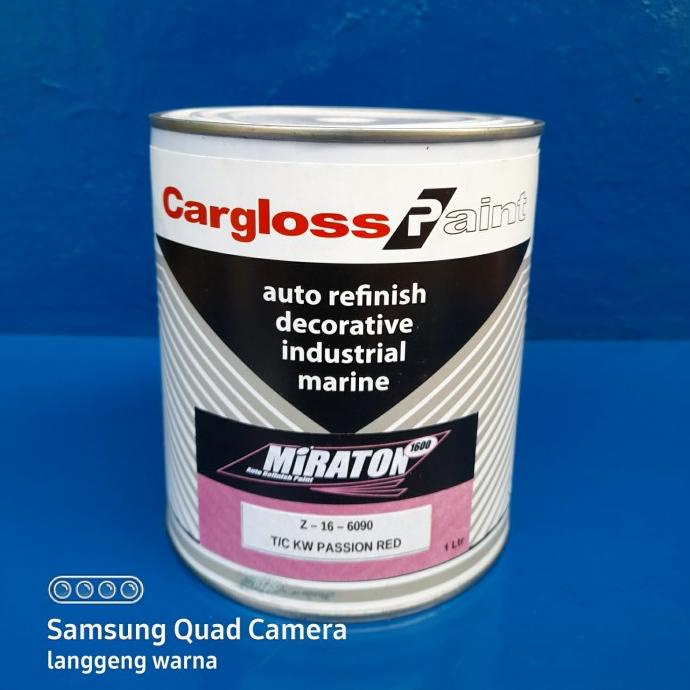 hanya disini] Cat Cargloss Miraton Merah Kawasaki Ninja Passion Red