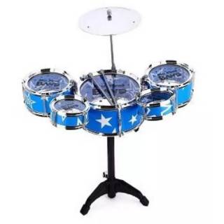  Mainan  edukasi alat musik drum band jazz cymbal kado 