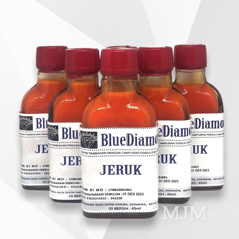 

Blue Diamond Jeruk Pasta 45 ML Perisa dan Pewarna Makanan Baking Aroma Bahan Kue