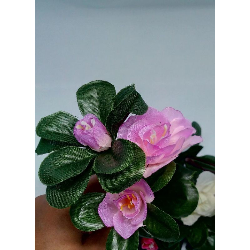 Bunga Hias Seserahan Hantaran Bunga Artificial 3 Kuntum-2