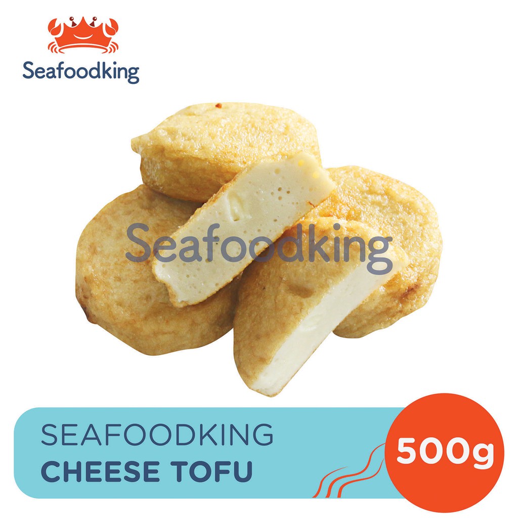 

Seafood Cheese Tofu Seafoodking (Bakso Ikan Tahu Isi Keju) 500gr