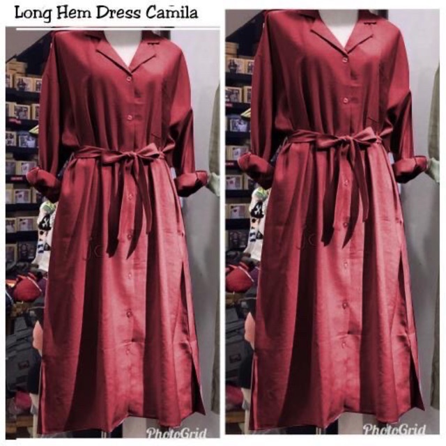 RESTOCK JC LONG HEM CAMILA / Tunik wanita murah / Long Lolita kekinian