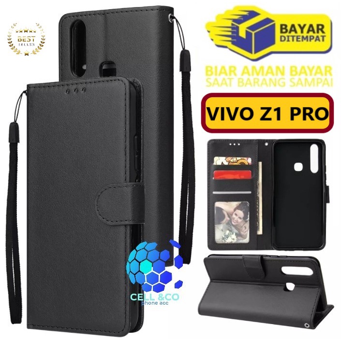 Flip cover VIVO Z1 PRO Flip case buka tutup kesing hp casing flip case leather wallet