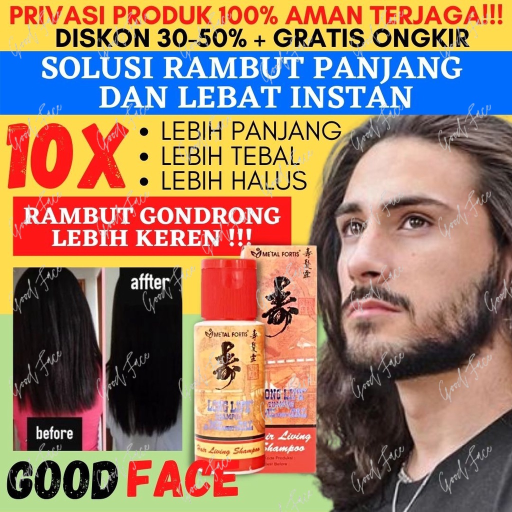 SHAMPOO METAL 100ML SAMPO METAL - PENUMBUH RAMBUT - PEMANJANG RAMBUT - PENUMBUH RAMBUT BOTAK