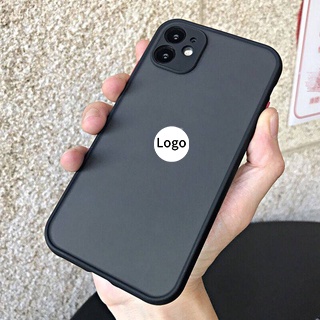 Case Pelindung Lensa Kamera Transparan Matte Tahan Banting Untuk iPhone 11 Pro Max 12 Mini X XS XR 6 6S 7 8 Plus SE 2020 2022 SE3