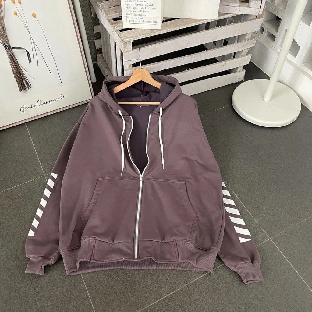 Nara Grosir - XXL Zebra Zipper Jaket l Jaket Pria dan Wanita