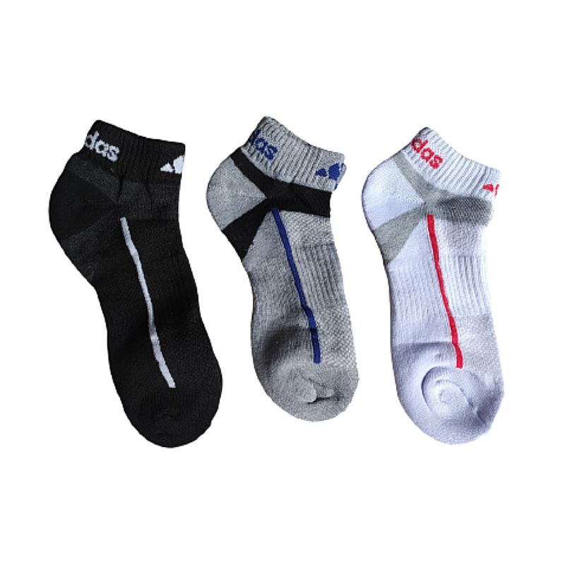 KAOS KAKI ADIDAS PENDEK TEBAL IMPOR/KAOS KAKI FUDSAL/KAOS KAKI BOLA