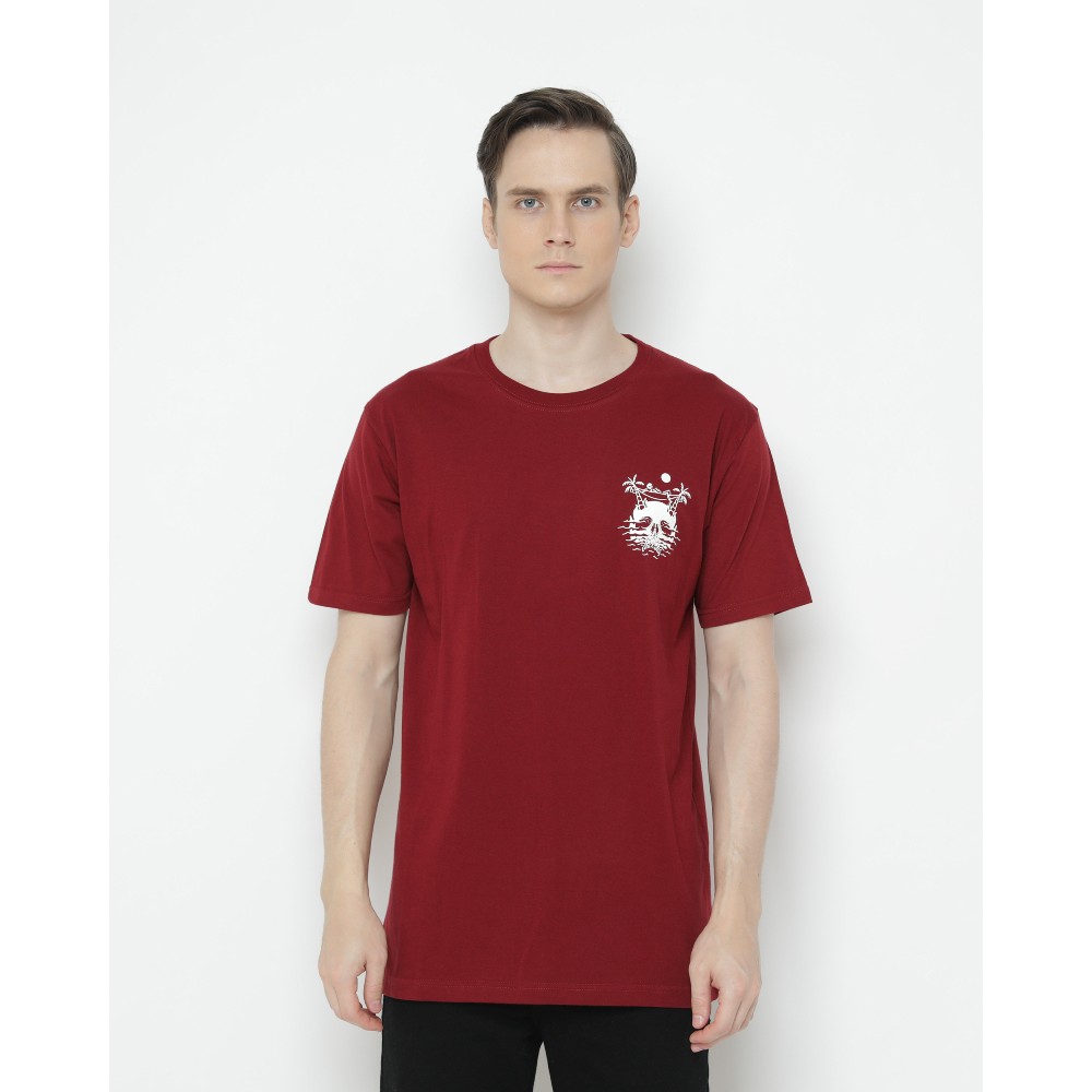 

Erigo T-Shirt Miami Island Maroon