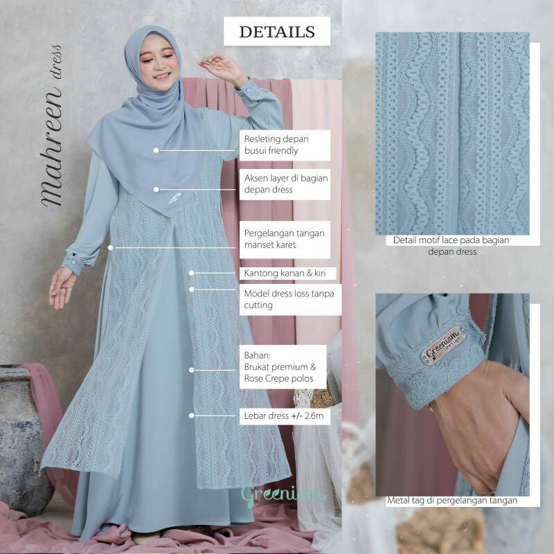 MAHREEN dress greenism