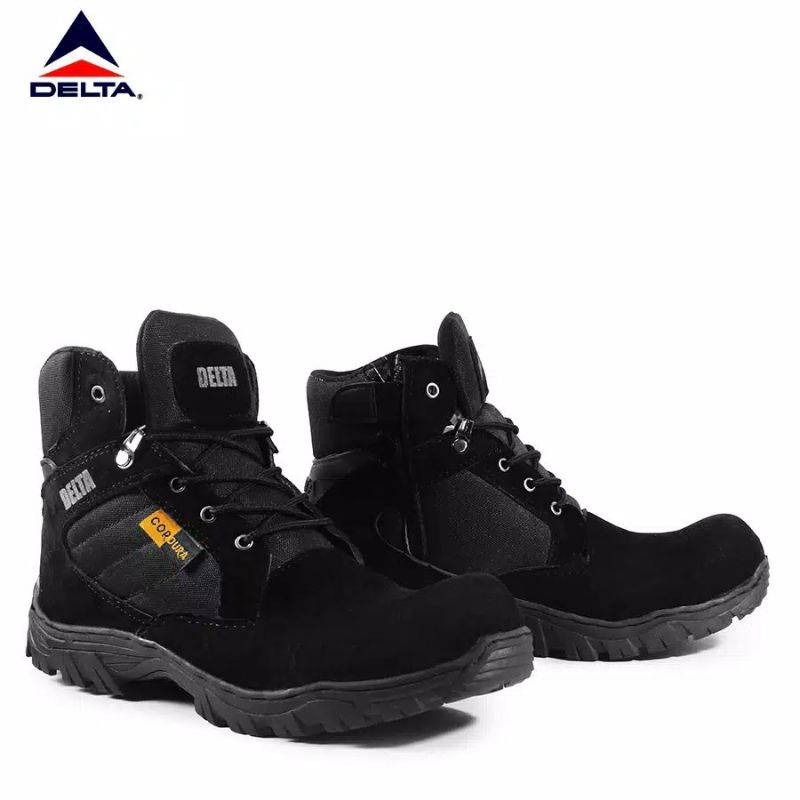 SEPATU KEJA PRIA BOOTS DELTA CORDURA TACTIKAL PDL PENDEK 6 INCI