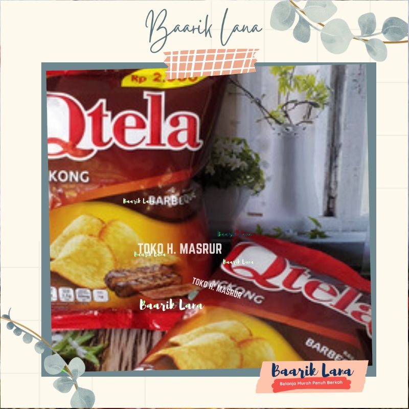 

Snack Keripik Qtela Singkong 30gr | Qtela Tempe 14gr