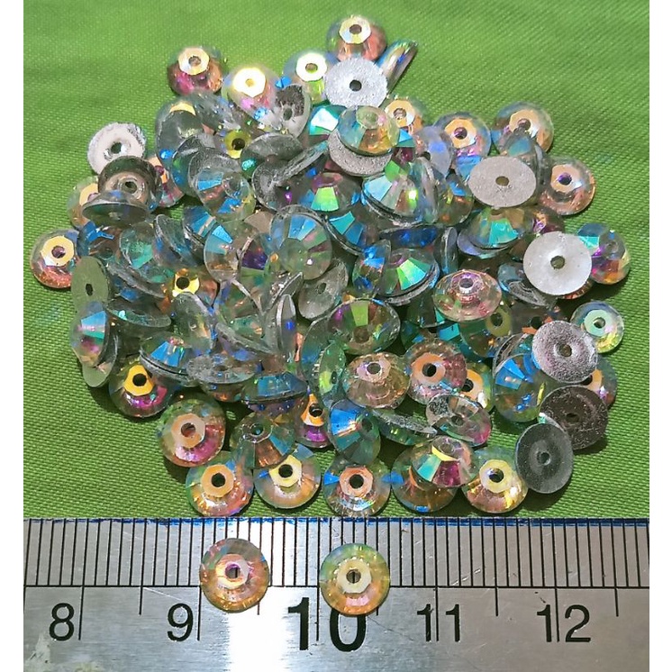 GROSIR DIAMOND BULAT LOBANG TENGAH 5MM DAN 6MM 3000PCS