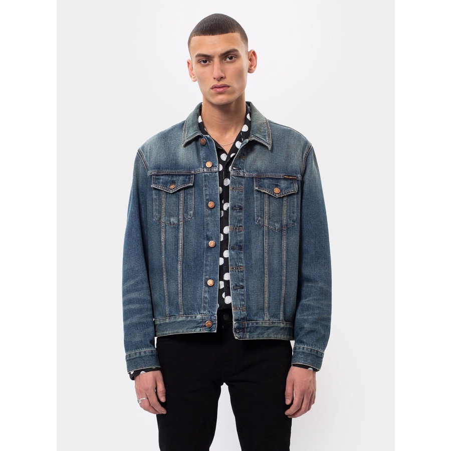 Nudie Jeans Jerry Dark Worn Denim Jacket