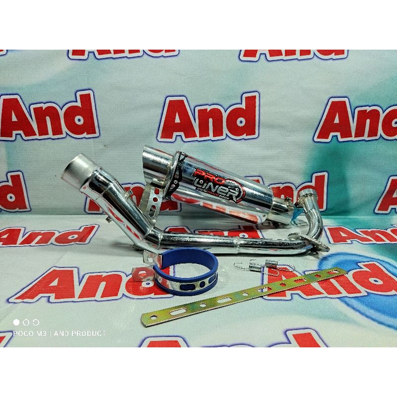 knalpot racing proliner yamaha mio sporty/smile/soul lama