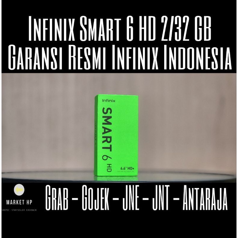 Infinix Smart 6 HD 2/32 GB New Garansi Resmi Infinix Indonesia