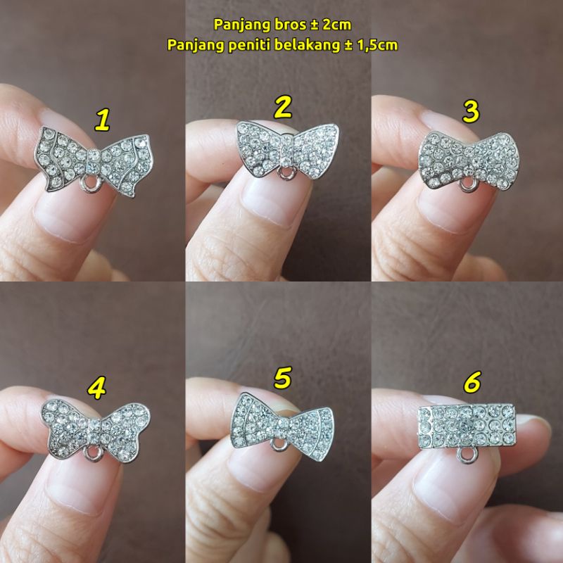 Bros Dagu Ring O Kepala Bahan Bros Dagu Juntai Aksesoris