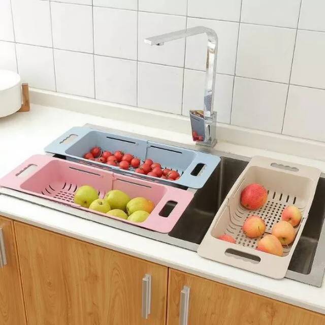 Keranjang Tirisan sayuran /buah Wastafel