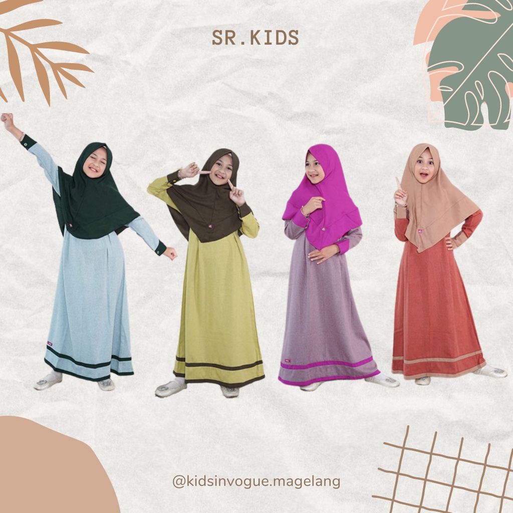 SR KIDS /GAMIS AZKIYA/GAMIS ANAK GAMIS A2KIDS
