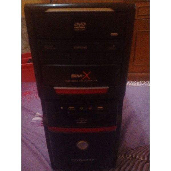 Casing pc Simbadda Sim-X murah Second