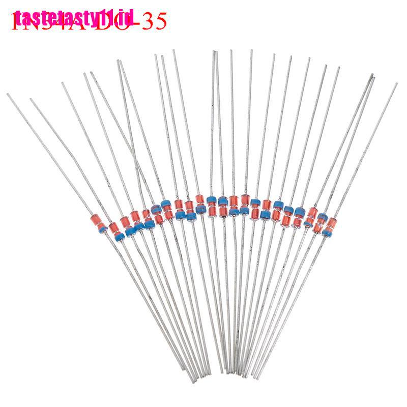 20 Pcs 1N34A DO-35 Detektor Dioda germanium AM / FM radio Kristal