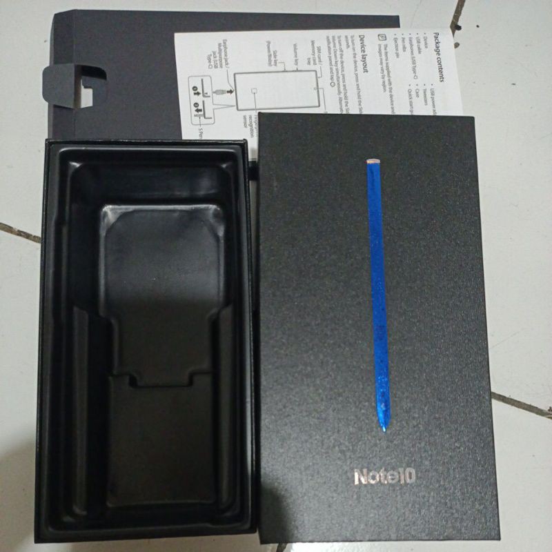 

Dus box Samsung note 10 free cetak imei