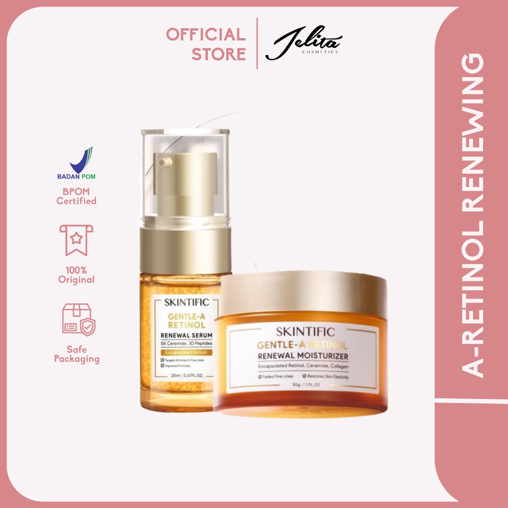 Skintific Gentle A Retinol Renewal Series