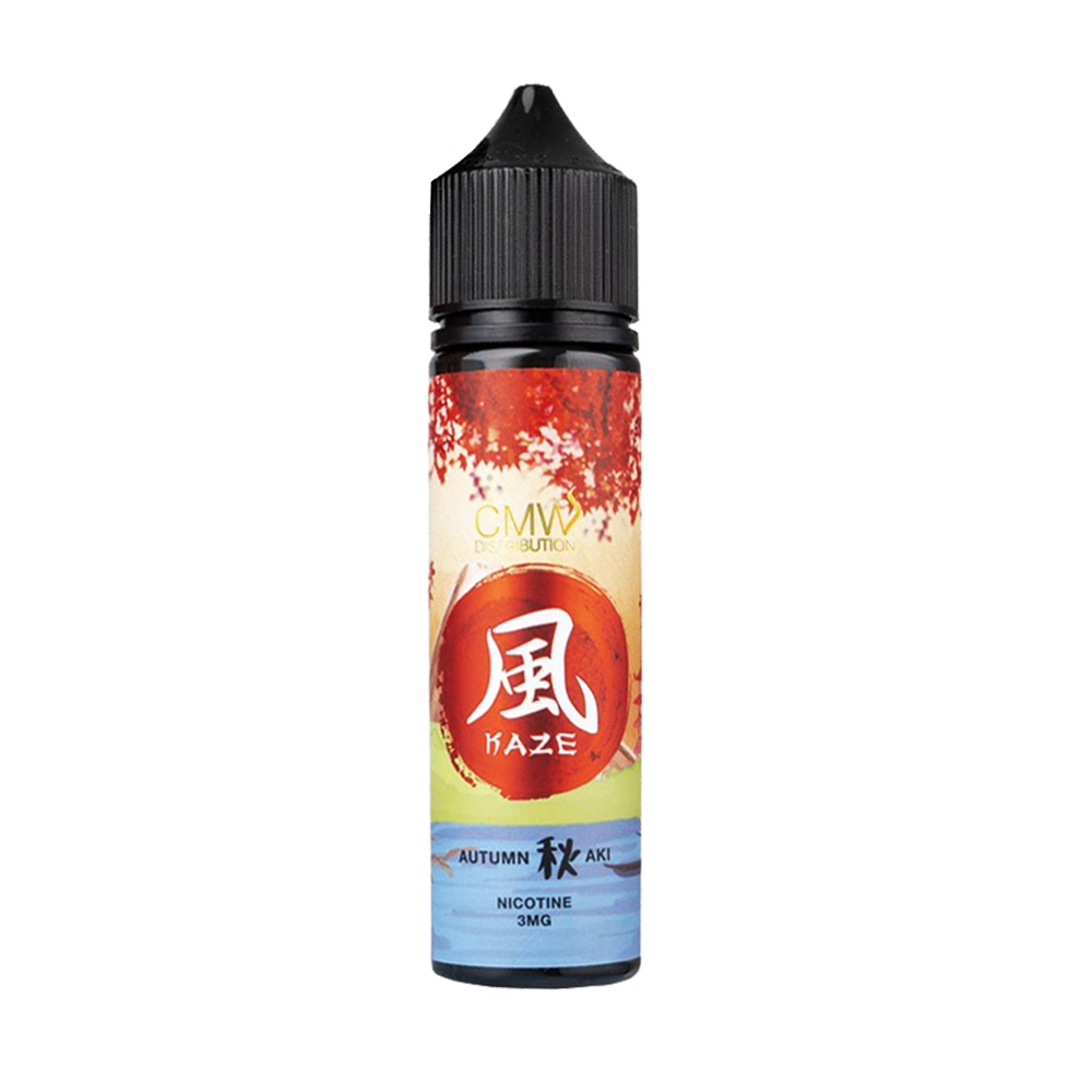 Kaze Autumn Aki E-Liquid 60ML 3MG [ vape / rokok elektrik]