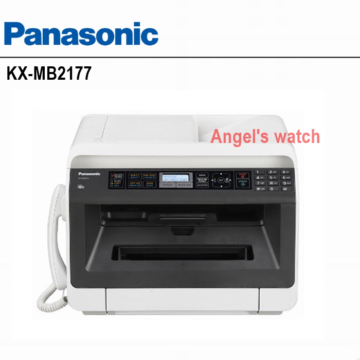 angelswatch Mesin Fax Panasonic KX-MB2177 CX Multifungsi Printer KX MB2177 (Putih)/ mesin fax panasonic