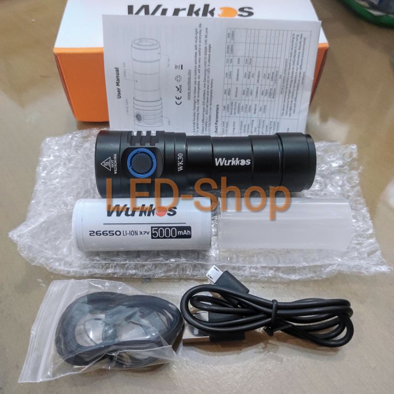 Wurkkos WK30 Multi Colour Flashlight