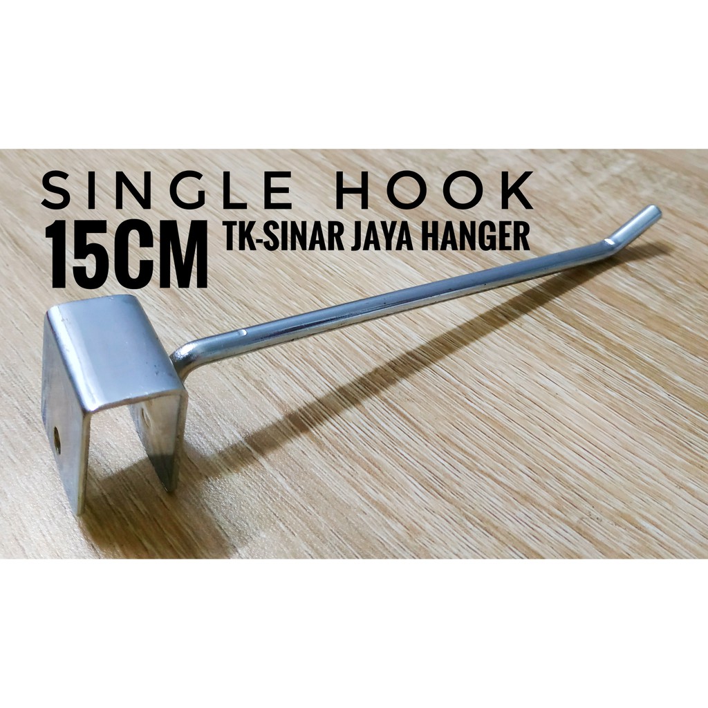 Single hook 15cm full