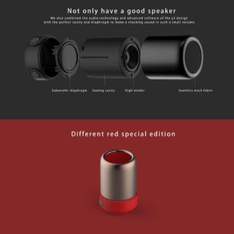 Speaker Bluetooth Portable True Wireless Stereo Sakumini Y2 Original