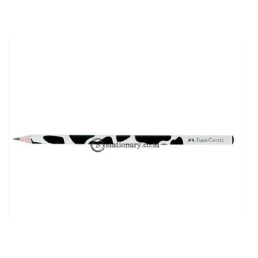 

Faber Castell Pensil Kayu Triangular Motif Cow 2B #118362