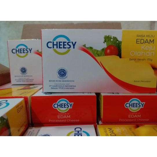 

Oaia Cheese Keju Cheesy Edam 170Gr Galo