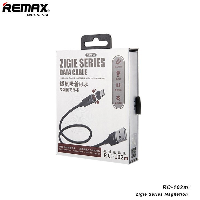 Kabel Data micro usb Remax RC-102m Data Cable Magnetion Connection ORIGINAL REMAX