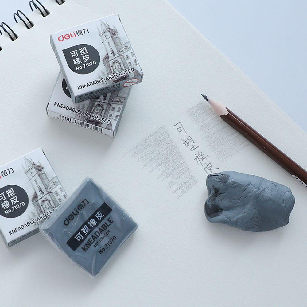 Agustina Pencil Eraser Pianting Tahan Lama Desain Gambar Novel Sketsa Profesional Perlengkapan Kantor Sekolah Stationery Plastisin