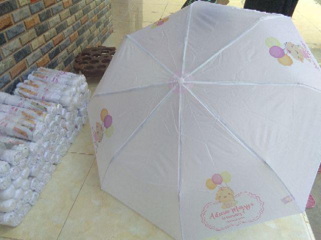 Payung Lipat Putih Paket