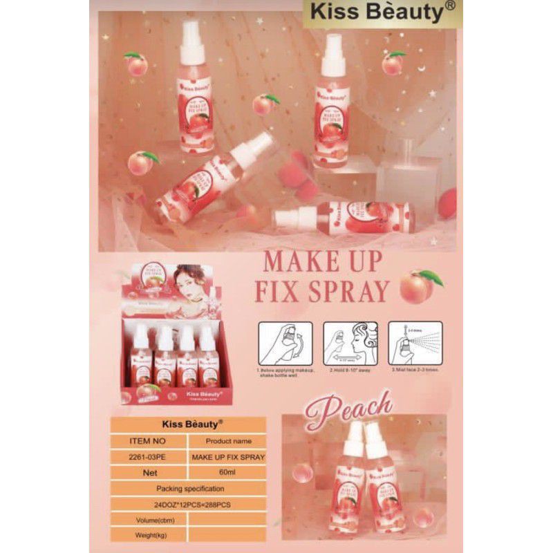 setting spray kiss beauty