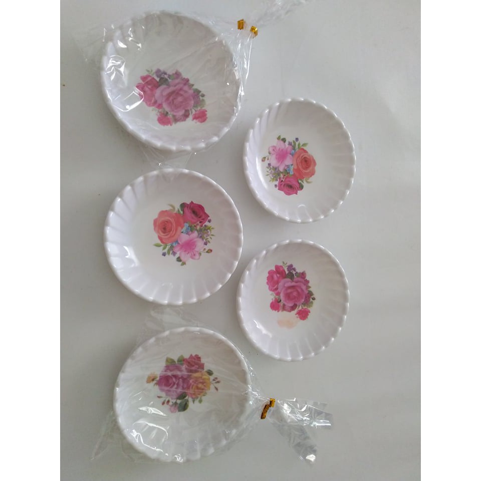 souvenir pernikahan mangkok melamin bulat