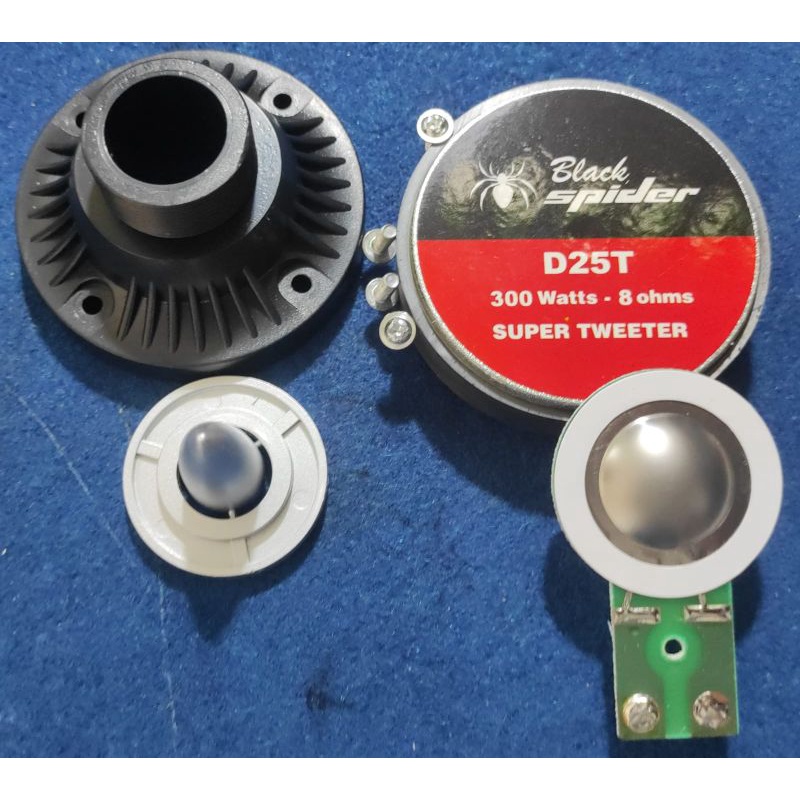 Black spider D25T tweeter driver original profesional driver tweeter original