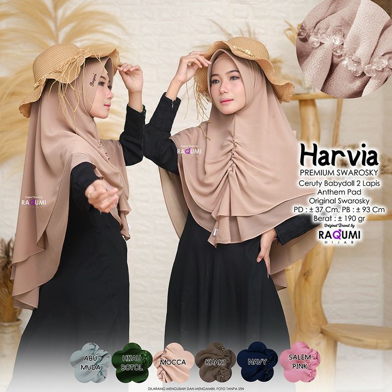 hijab HARVIA ORI RAQUMI HIJAB
