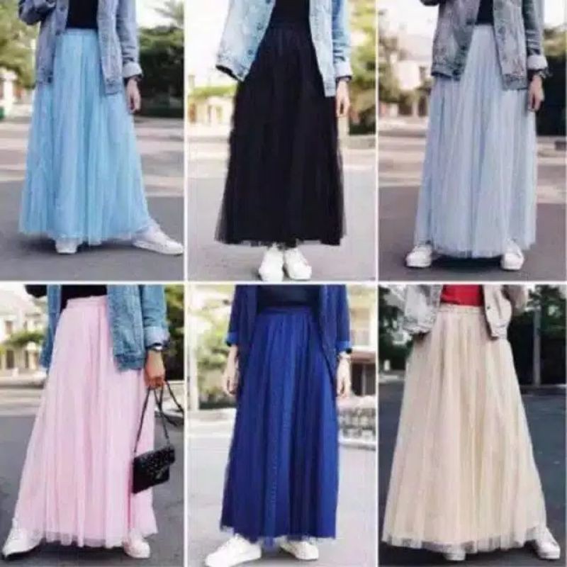 ROK TUTU PREMIUM DEWASA / ROK TUTU TILE PREMIUM / ROK TUTU POLOS